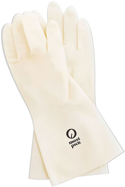 모스트픽 끈질긴 니트릴 고무장갑 양손착용, 화이트, 특대(XL), 1개