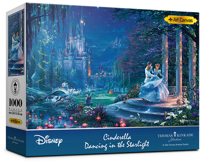 토마스킨케이드 디즈니 신데렐라 직소퍼즐, 1000피스, 7005, 1개
