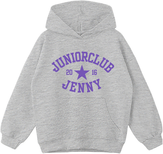 제니 아동용 오버핏 제니스타 후드 티셔츠 JN2016H