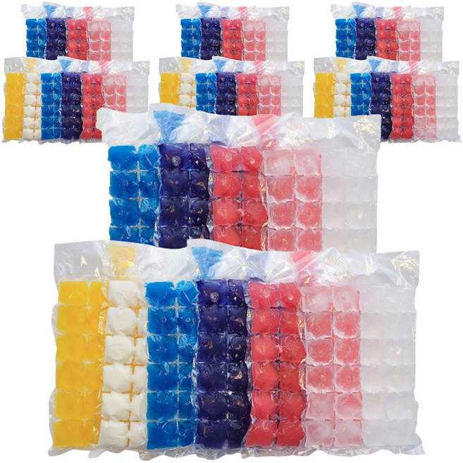 집사람 얼음 비닐 트레이, 투명, 100개