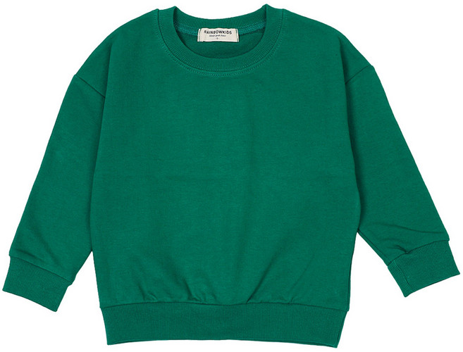 레인보우키즈 아동용 솔라 무지 맨투맨