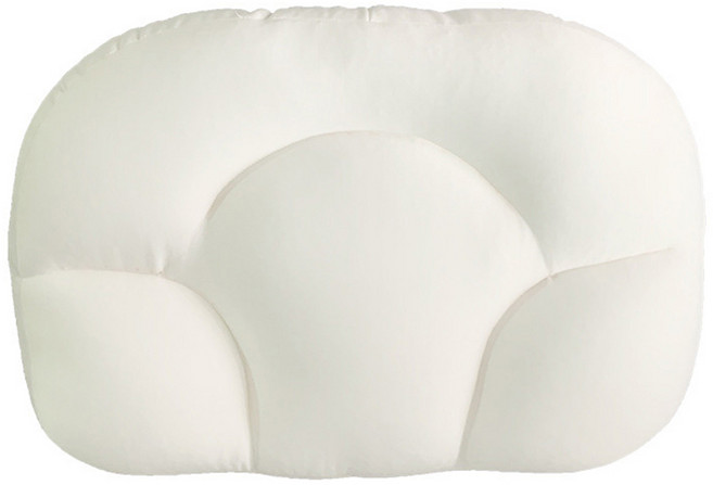 허그온잠 빨아쓰는 무중력 마이크로에어볼 경추베개, 화이트, 1개