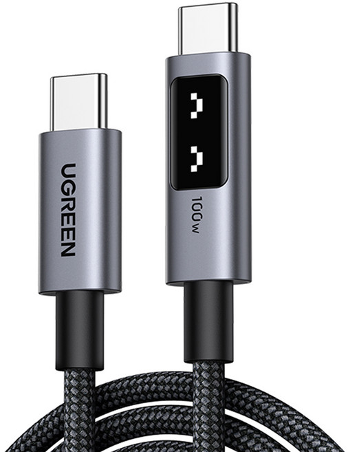 유그린 C타입-C타입 UNO 시리즈 PD 고속 충전 케이블 100W, 혼합색상, 1개, 2m