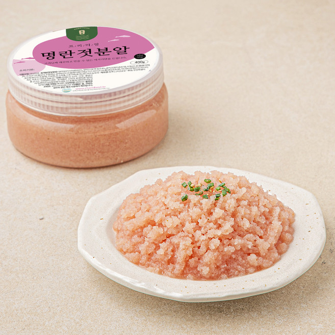 참푸드 명란분알젓, 400g, 1개