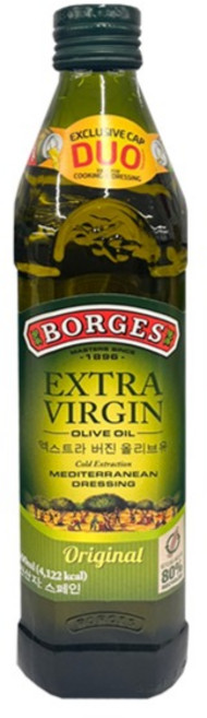 보르게스 엑스트라 버진 올리브유, 500ml, 1개