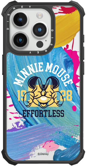 모란카노 디즈니 임팩트 맥세이프 투명 레트로 키치 디자인 휴대폰 케이스