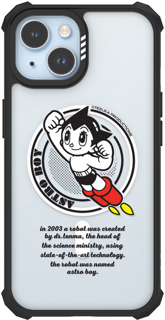 Astro Boy 原子小金剛 耐衝擊 MagSafe 透明設計手機殼