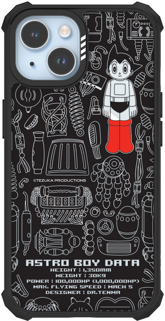 아스트로보이아톰 임팩트 맥세이프 투명 디자인 휴대폰 케이스