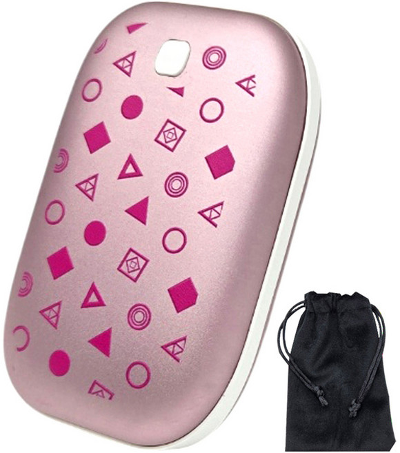 패리뷰리 ZTS 손난로 미니 보조배터리 5200mAh, TS-DHWP01, 드라이로즈 ZTS 패턴