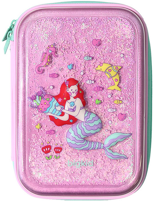 빅키드 하드탑파우치, 머메이드프렌즈, 1개