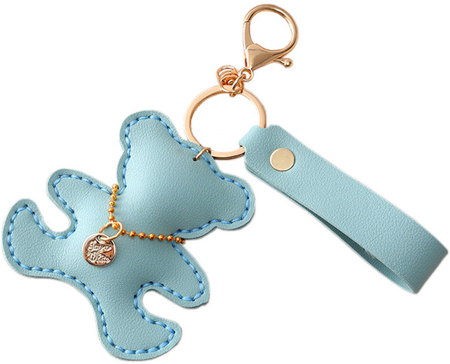 코히모 DIY 곰돌이 키링 만들기 세트 5W0052, 블루, 1세트