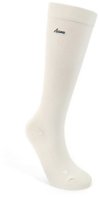 아사나 스트롱 컴프레션 스포츠 러닝 요가 필라테스 니삭스, 아이스 베이지(Ice Beige), 1개