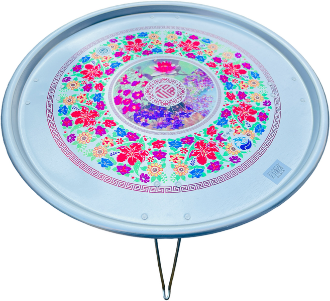 늘그대 레트로 접이식 양은 교자상, 혼합색상