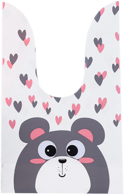 푸르밍글 선물포장봉투 대형 16 x 27 cm, 해피베어, 50개