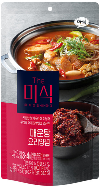 더미식 매운탕 양념, 140g, 1개