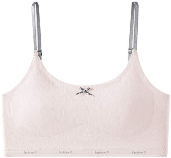 여아용 파스텔 리본 학생 브라 2단계 5160