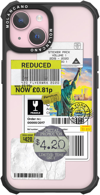 MOLAN CANO Impact 透明層疊設計手機殼