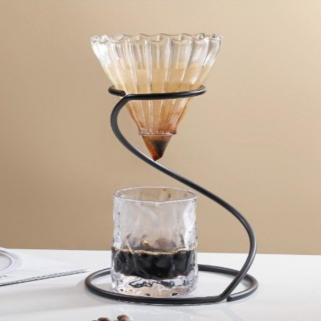 심플디자인 핸드드립 스탠드, S자형, 1개