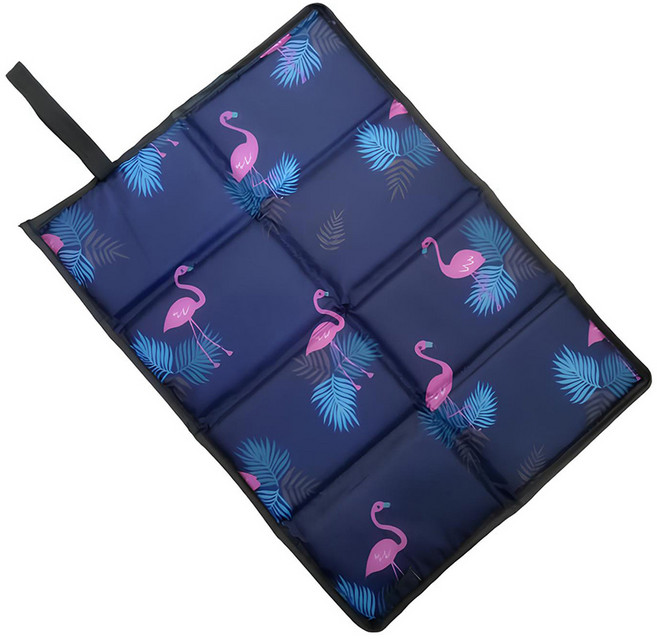 로즈온 접이식 경량 미니매트, 블루