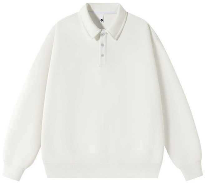 선빛 남성용 헨트리 무지 데일리 베이직 오버핏 카라 맨투맨