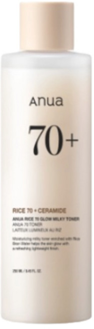 아누아 라이스 70 글로우 밀키 토너, 250ml, 1개