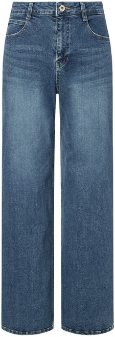 헤지스 여성용 워싱 면혼방 데님팬츠