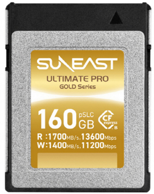 선이스트 얼티메이트 프로 pSLC CFexpress 2.0 Type B 골드, 160GB, 1개
