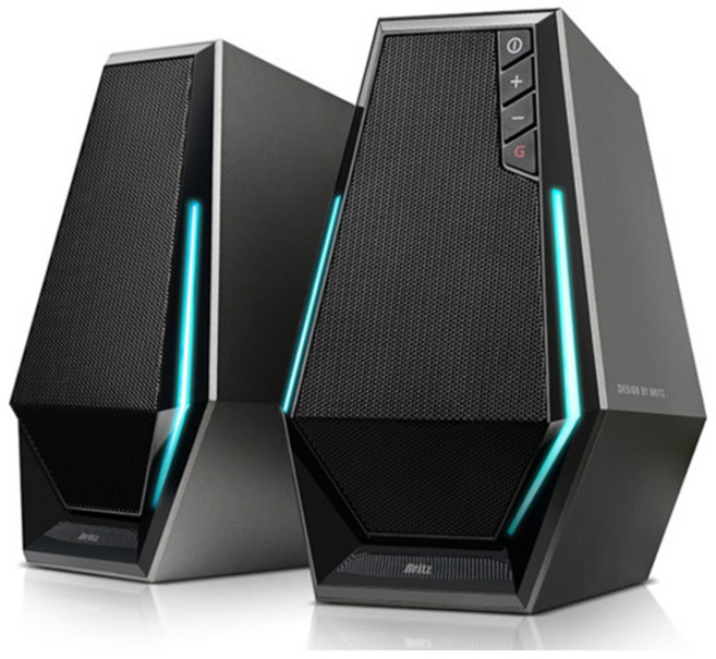 브리츠 2채널 PC 블루투스 스피커, BR-NT93BT, 블랙