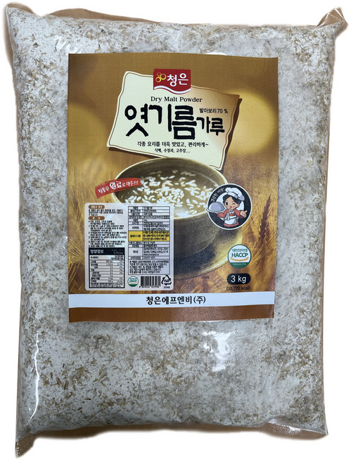 청은에프엔비 엿기름 가루, 3kg, 1개