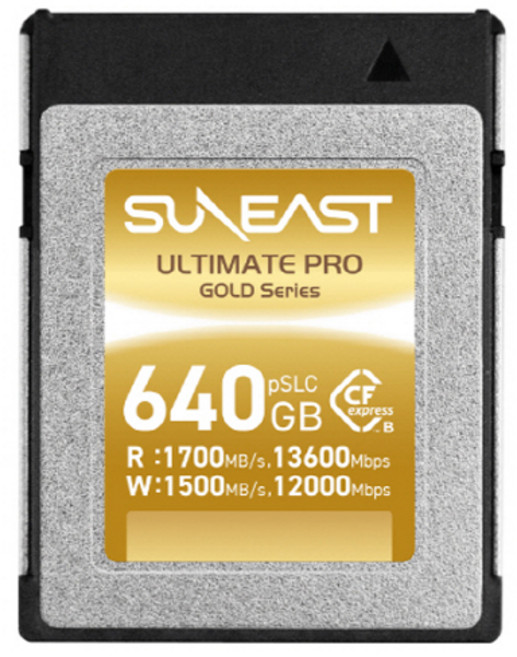 선이스트 얼티메이트 프로 pSLC 메모리카드 골드 CFexpress 2.0 Type B, 640GB, 1개