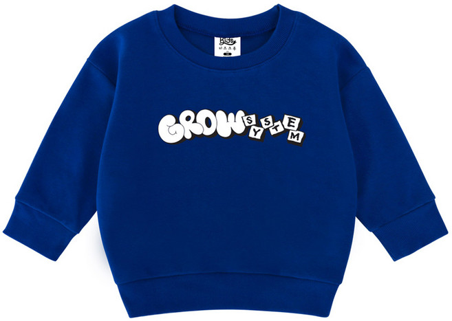 키즈크루 아동용 그로박스 맨투맨