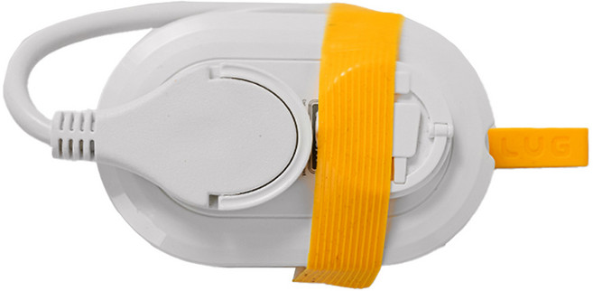 러그 C타입 멀티탭 1구 LUG-LG01MU2 3G 1.0, 1.5m, 화이트, 1개