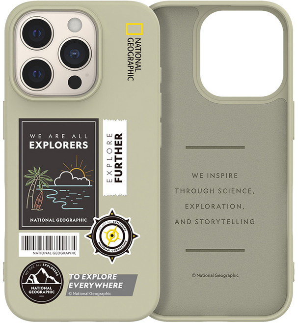 스킨플레이어 내셔널지오그래픽 팔레트컬러 와펜 휴대폰 케이스