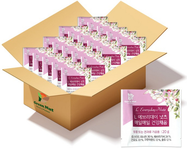 그린너트 엘 에브리데이 믹스 넛츠, 100개