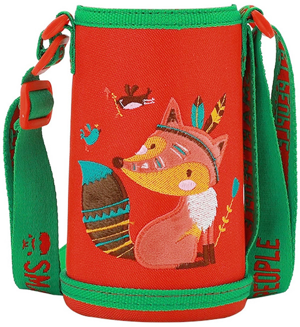 바른리빙 방수 물병 파우치 주머니, 여우, 1개