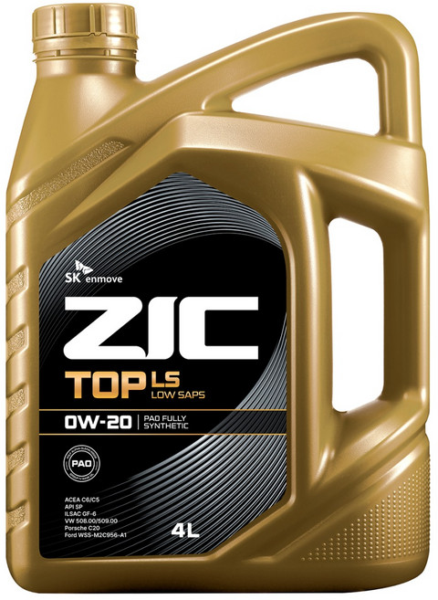 지크 탑 LS 엔진오일, 1개, 0w20, 4L