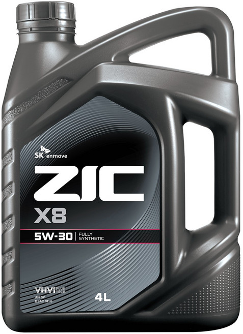 지크 SK엔무브 X8 엔진오일, 1개, 5w30, 4L