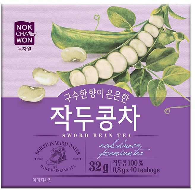 녹차원 작두콩차, 800mg, 40개입, 1개