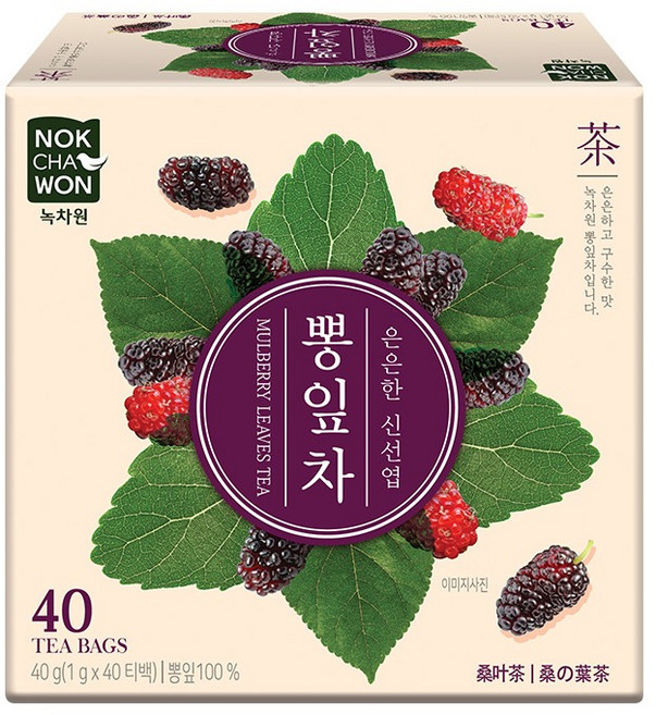 녹차원 뽕잎차, 1g, 1개, 40개입