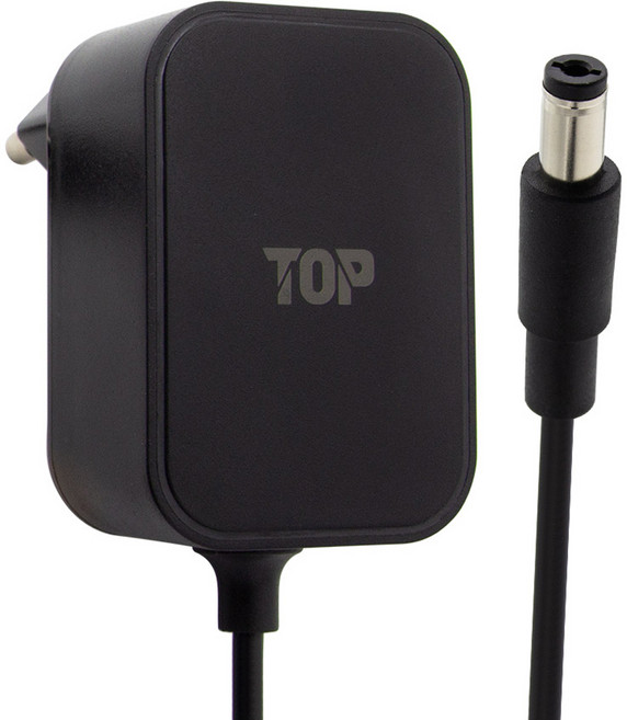 솔탑 DC 24V 1A 일체형 어댑터 2.1mm x 5.5mm x 1.5m, 1개, SOLTOP-1867(블랙)