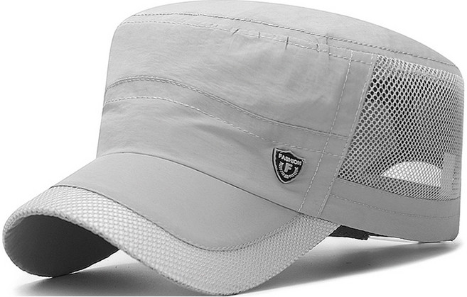 남성용 하프 메쉬 챙모자