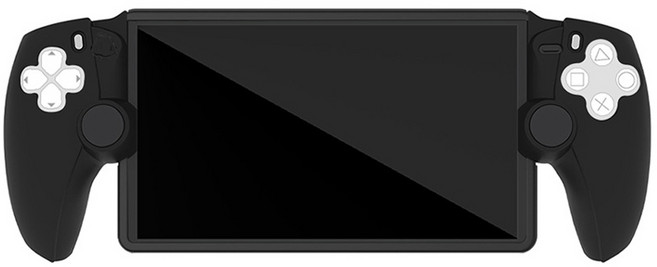 호후 PS5 포탈 포실이 실리콘 커버 스킨 케이스, 블랙, 1개