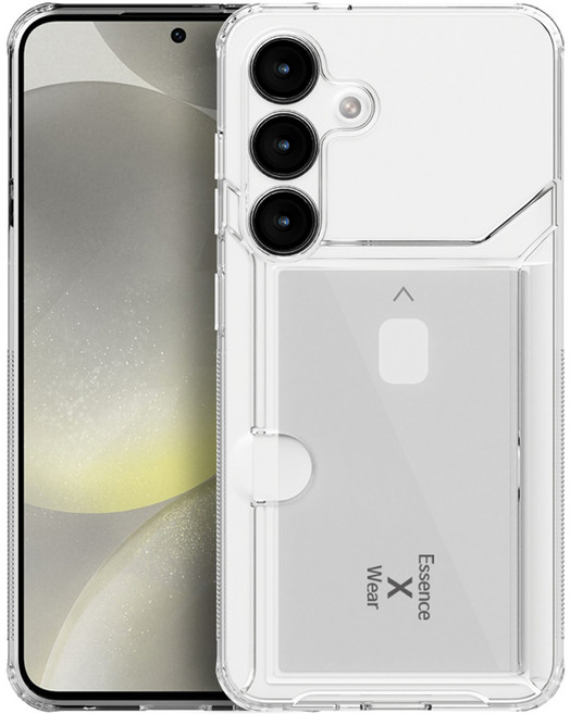 에센스웨어 제로바운드 카드수납 투명 젤리 휴대폰 케이스