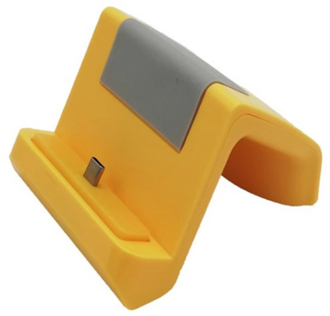 호후 닌텐도 스위치라이트 미니 충전독 엘스 스탠드 거치대, 옐로, 1개