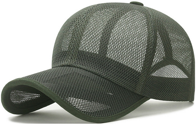 남성용 펀칭 메쉬 여름 볼캡
