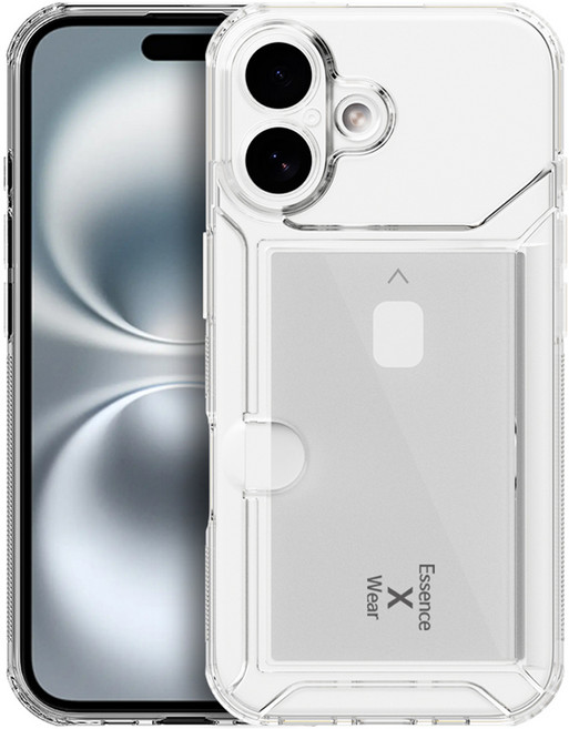 에센스웨어 제로바운드 카드수납 투명 젤리 휴대폰 케이스