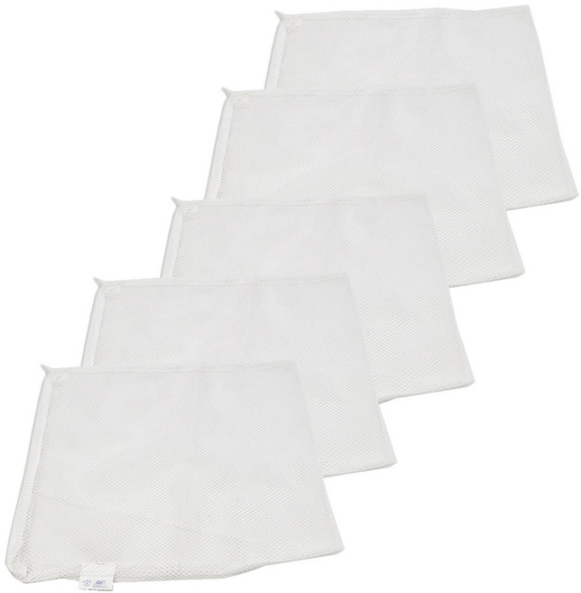 샘아쿠아 리프레쉬 지퍼 여과재망 화이트 5L, 5개