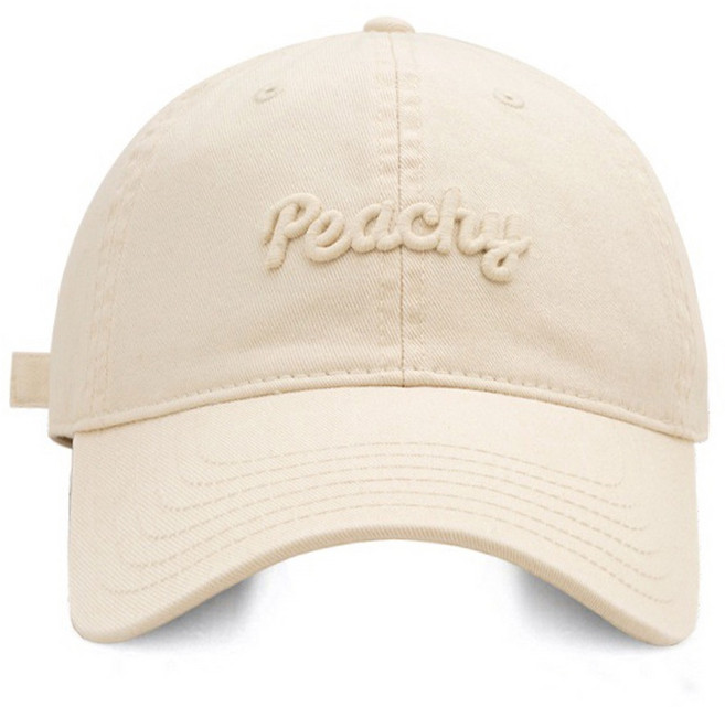 여성용 이니셜 자수 볼캡