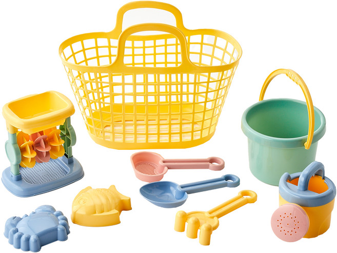 모던하우스 샌드토이 피크닉가든 바스켓 세트, MIX, 1세트