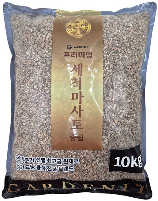 가든잇 두번씻은 프리미엄 세척마사토 중립, 1개, 10kg